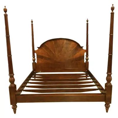 1stDibs: Antique and Modern Furniture, Jewelry, Fashion & Art Wood Four Poster Bed, Rice Bed, Mahogany Headboard, Poster Beds, Mahogany Bed, Georgian Furniture, Mahogany Furniture, Hall Furniture, Lit King Size