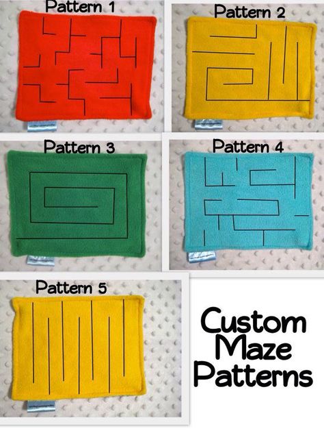 Sensory Blanket Diy Fidget Quilt, Sewing Fidget Toys, Felt Fidget Toys, Marble Maze Pattern Free, Sewing Projects Toys, Couture Montessori, Fidget Diy, Maze Ideas, Beta Club