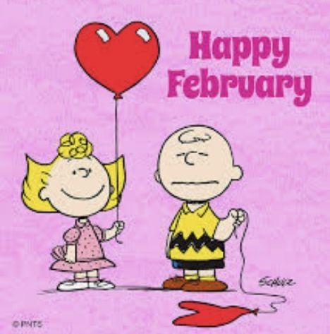 Hello February Quotes, Snoopy Museum, February Quotes, Charlie Brown Characters, Hello February, Snoopy Valentine, Monthly Quotes, Happy February, Snoopy Funny