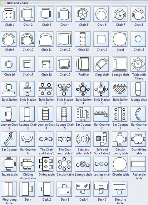 Tables and chairs symbols for floor plan Chair Symbol Floor Plan, Dining Table Floor Plan, Cabinet Floor Plan Symbol, Lamp Symbol Floor Plan, Furniture Plan Drawing, Architecture Drawing Floor Plans, Floor Plan Furniture Symbols, Floor Plans Restaurant, Chair Floor Plan