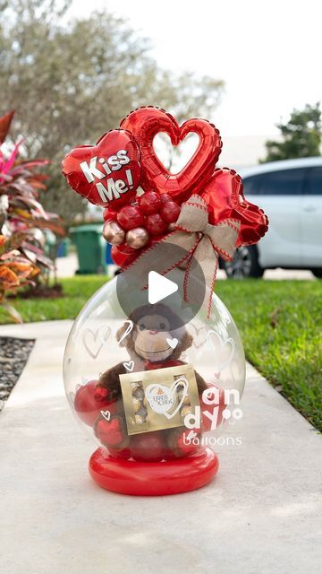 Valentines Balloons Bouquet, Balloon Gifts, Holiday Balloons, Grace Potter, Valentines Balloons, Balloon Gift, Balloon Bouquet, Valentines For Kids, San Valentino