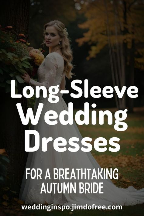 Our latest article celebrates the elevated elegance of long sleeve fall wedding dresses, perfect for the breathtaking autumn bride. 🍁👗 Embrace the enchanting allure of the season as you walk down the aisle in a gown that exudes grace and sophistication. 🌺💃 Let the delicate sleeves wrap you in a timeless embrace, adding a touch of romance to your special day. 🌻💍 Get ready to create unforgettable memories, surrounded by the beauty of fall and the radiance of your love. Autumn Wedding Dress The Bride, Autumn Weddings, Autumn Bride, Fall Wedding Dresses, Unforgettable Memories, Wedding Inspirations, Walking Down The Aisle, Real Life Stories, Wedding Dress Long Sleeve