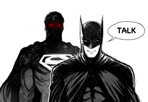 Superman X Batman, Superman X, Batman Funny, Im Batman, Dc Comics Artwork, Dc Memes, Batman Family, Batman Art, Batman And Superman