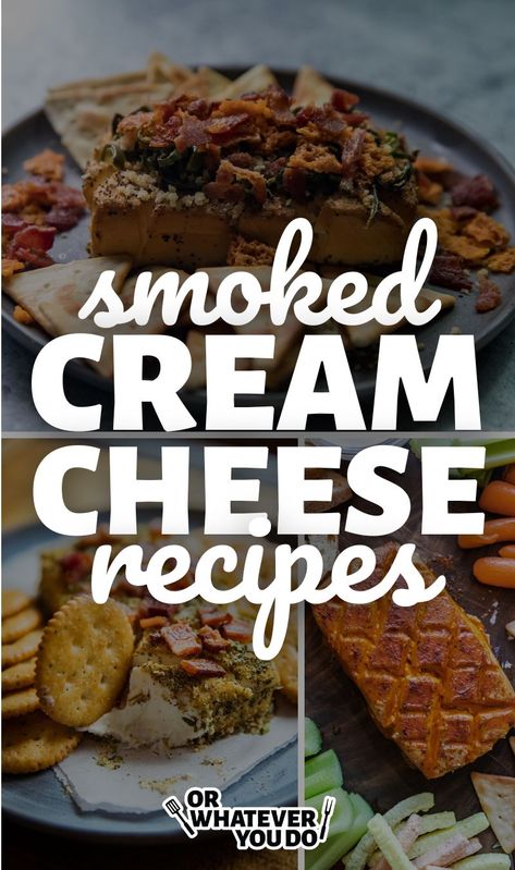 ALL the best Smoked Cream Cheese Recipes Cream Cheese Smoker Recipe, Smoked Cream Cheese In Air Fryer, Thanksgiving Smoked Appetizers, Smoked Cream Cheese Sweet, Sweet Smoked Cream Cheese, Traeger Smoked Cream Cheese, Smoked Cheese Ball, Cold Smoked Cream Cheese, Easy Smoked Appetizers