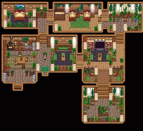 Stardew Valley Aesthetic, Stardew Valley House, Valley Aesthetic, Stardew Farms, Stardew Valley Layout, Stardew Valley Tips, Stardew Valley Farms, Aesthetic Designer, Stardew Valley Fanart