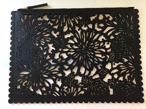 Laser Cut Fabric, Laser Cut Leather, Little Shop Of Horrors, Laser Art, Leather Diy Crafts, Japanese Woodblock, Leather Cuts, Jewelry Accessories Ideas, Lasercut Design