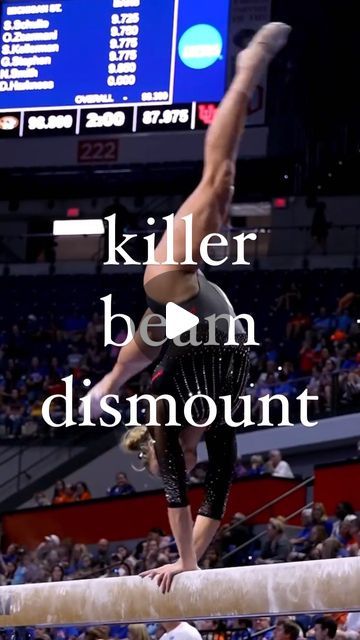 Pursuit Gymnastics | Inspiration & Education on Instagram: "A killer beam dismount from the amazing @jaylenegilstrap from @utahgymnastics!   ➡️➡️ Follow @pursuit.of.gymnastics for all things gymnastics!   ☀️ @pursuit.of.gymnastics  🔔 @pursuit.of.gymnastics  💕 @pursuit.of.gymnastics     ➡️ DM for credit or removal ➡️ All rights belongs to their respectful owners  #gymninspiration #gymmotivation #teamusa #gymnasticsmom #gymmom #championship #paris2024 #d1athlete #gymnastics #gym #gymnast #gymnasts #flips #viral #athlete #athletic #highlight #beamdismount #olympics #olympian #goldmedal #championship #ncaa #collegegymnastics #collegebeam #gymnasticsdrills #utahgymnastics #leotard #calisthenics #flip #beam" Gymnastics Inspiration, Gymnastics Gym, Gymnastics Mom, Amazing Gymnastics, Olympic Gymnastics, Team Usa, Gold Medal, Calisthenics, Gymnast