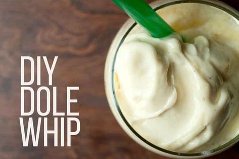 2-Ingredient Dole Whip – Farmgirl Gourmet Disneyland Dole Whip, Cream Substitute, Fruit Soft Serve, Dole Recipes, Dole Whip Recipe, Soft Serve Machine, Disneyland Parks, Pineapple Recipes, Dole Whip