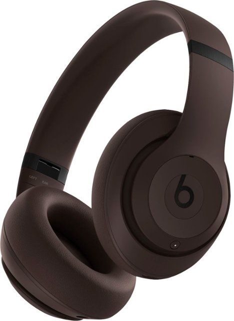 Brown aesthetic beats wireless Bluetooth noise canceling headphones Iphone Display, Beats Studio, Best Headphones, Black Headphones, Noise Cancelling Headphones, Active Noise Cancellation, Deep Brown, Audio Cable, Surround Sound