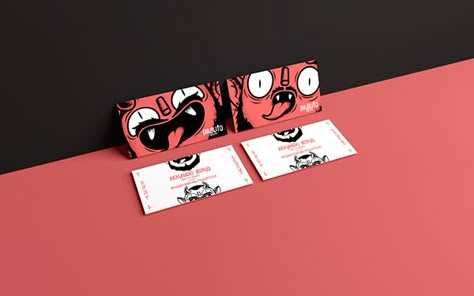 Card Skin Design, Business Card Illustration, Buissness Cards, Business Card Color, Illustration Business Cards, Art Business Cards, Buisness Cards, Visit Card, Graphic Design Business Card