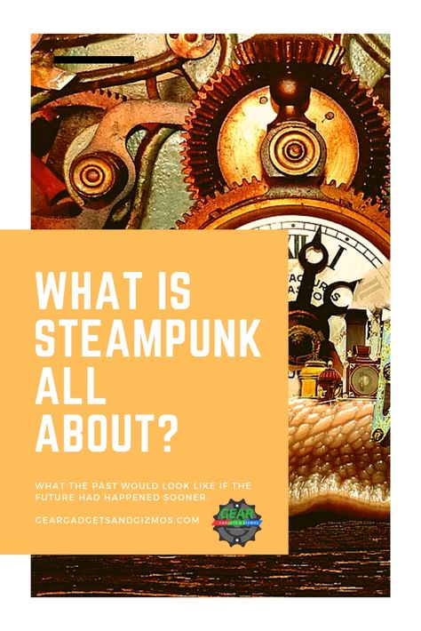 WHAT IS STEAMPUNK? Steampunk is a science fiction genre that is set in the historical 19th-century. Steampunk is where the Victorian era meets the future and steam is the fuel for all technology. It is a mix of science fiction, fantasy and historical fiction. Steampunk is a sub-genre based in the Victorian era. A style of design and fashion that combines historical elements with anachronistic technological features inspired by science fiction. Victorian Steampunk Aesthetic, Punk Meaning, Steam Punk Aesthetic, Worldbuilding Inspiration, What Is Steampunk, Punk Ideas, Punk Genres, Punk Diy, Steampunk Costumes