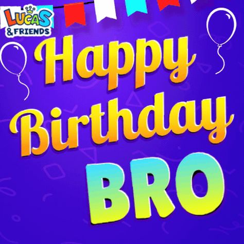 Happy Birthday Happy Birthday Bro GIF - Happy birthday Happy birthday bro Happy birthday brother - Discover & Share GIFs Bday Wishes For Brother Funny, Happy Birthday Baby Brother, Happy Birthday Bro, Birthday Gifs, Birthday Man, Happy Birthday Man, Birthday Brother, Happy Birthday Friends, Male Birthday