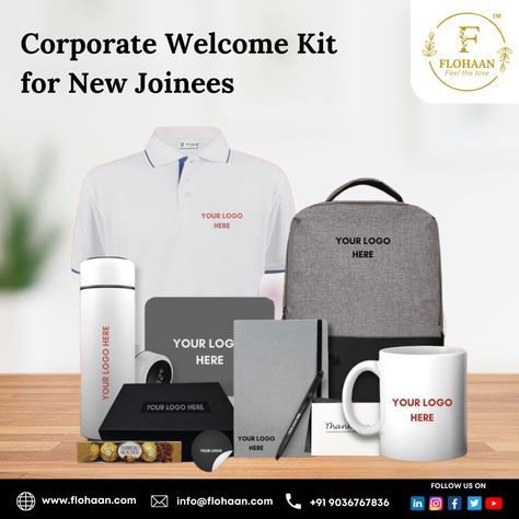 👋 A warm welcome to your newest colleagues! 🌟 Our Corporate Welcome Kit is your passport to the world of opportunities and growth here. Let's write the next chapter of success together! 📈✨ 

#Flohaan #NewBeginnings #TeamWelcome #ExcitingAdventures Corporate Welcome Kit, Welcome Kit, Corporate Gifting, Office Staff, Bangalore India, Promotional Products, Next Chapter, Gift Items, Corporate Gifts