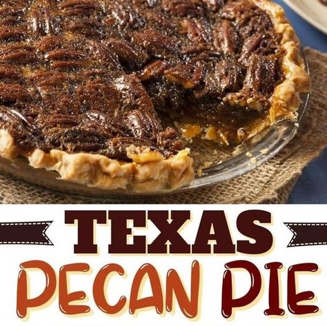 This Texas pecan pie recipe is too good to pass up! Learn how to make it, plus, get tips for the very best pecan pie. Texas Pecan Pie Recipe, Texas Pecan Pie, Pecan Pie Cupcakes, Pecan Pie Ingredients, Texas Recipes, Best Pecan Pie, Bbq Recipe, Pie Cupcakes, Cajun Food