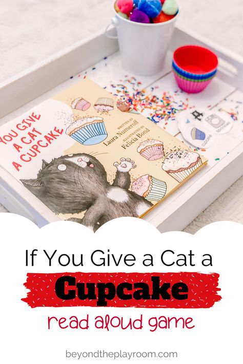 Book Themed Activities, Cupcake Costume, Teaching Games, Book Cupcakes, Childrens Books Activities, Book Bins, Sequencing Cards, Teaching Game, Cupcake Baking