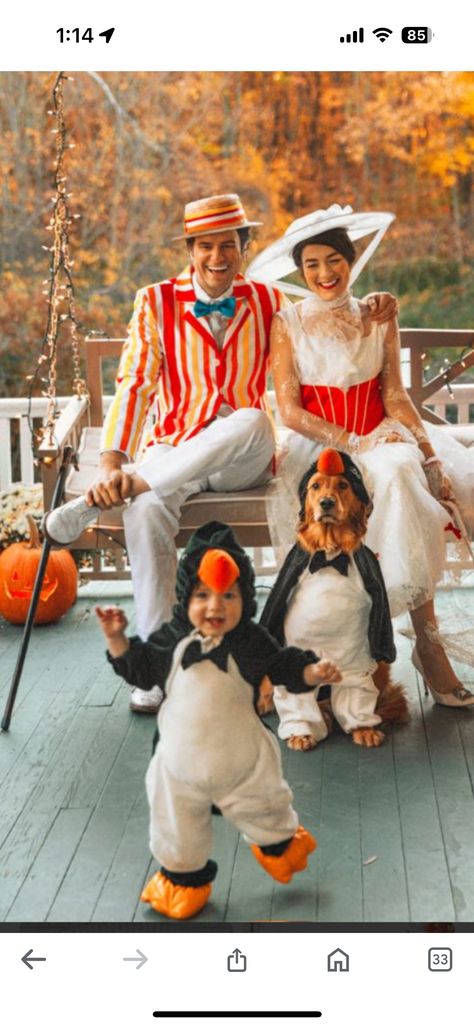 Dog Family Costume Ideas, Halloween Costumes To Do With Your Dog, Family Halloween Costume With Dog, Dog And Couple Halloween Costume, Dog Costumes With Owner, Couple Halloween Costumes With Dog, Themed Halloween Costumes, Duo Costumes, Trio Halloween Costumes