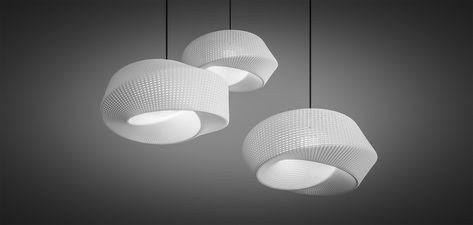 Decimal / .016 / A 3D printed lamp by Ariel Rojo Bedroom Light Shades, 3d Printed Lamp, Pendant Living Room, New York Decor, 3d Printing Business, Bedding Inspiration, Lamp Pendant, Patterned Bedding, Design Master