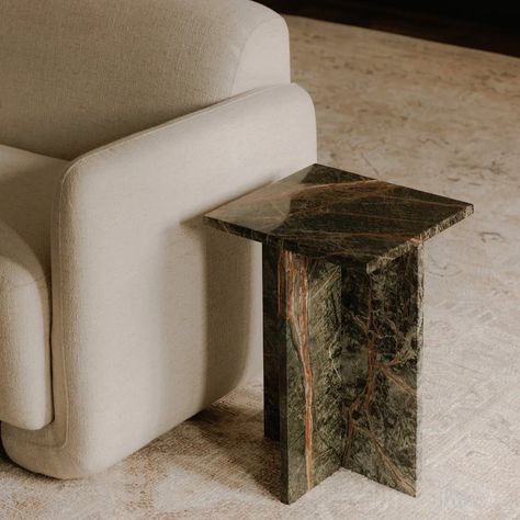 Everything you’ve been eyeing now 20% off. Shop our Spring Refresh Sale and use code SPRING20 to save 🌱 #StyleMeGHD ⠀⠀⠀⠀⠀⠀⠀⠀⠀ Green Accent Table, Colored Marble, Marble Square, Marble Side Table, Marble Furniture, Winter Furniture, Mesmerizing Beauty, Marble Decor, Linear Design