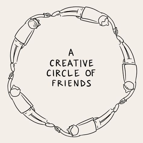 Clever and Funny Illustrations About Social Networks Circle Of Friends Picture, Divorce Pictures, Sharing Circle, Matt Blease, Pinterest Friends, Friends Illustration, Divorce Process, Creative Circle, Circle Of Friends