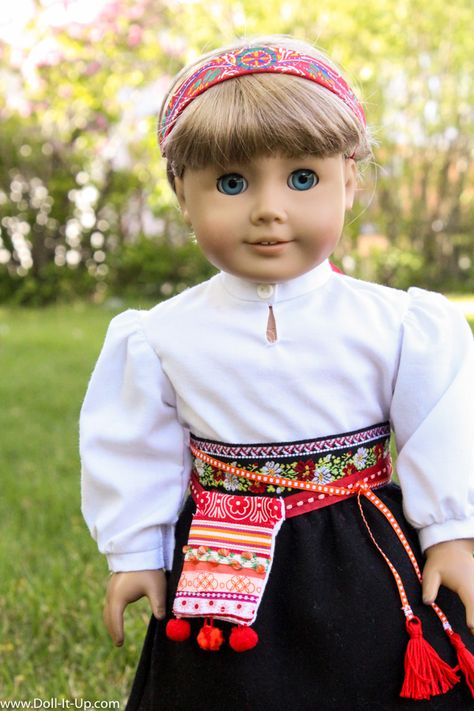 Scandinavian Headband and Belt - Doll It Up