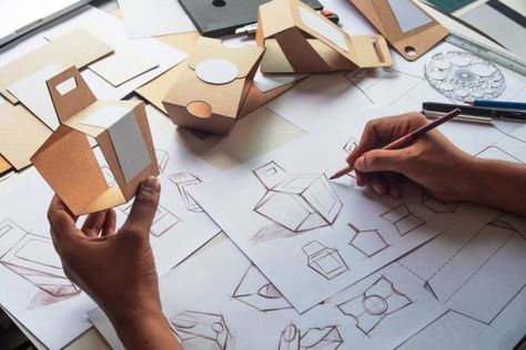 Product Development Process, Prototype Design, Small Business Packaging, Natural Design, Style Deco, Inspirational Design, Cardboard Paper, Design Del Prodotto, Luxury Packaging