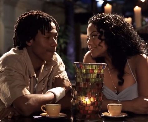 90s Black Love, Paris Morgan, 90s Romance, Black Love Movies, Martin And Gina, 90s Couples, Christina Millian, Love Jones, Black Love Couples