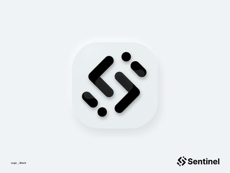 Sentinel Logo design Symbol concept : S + , < > , ( coding ) Programming Logo Design Ideas, Coding Logo Design Inspiration, Code Logo Design Ideas, Programming Logo Design, Coding Logo Design, Tech Symbols, Coding Symbols, Tech Logo Ideas, Developer Logo Design