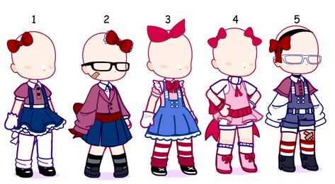 Gacha Design Clothes, Gacha Club Overalls Outfit, Gacha Club Clown Outfit Ideas, Elizabeth Afton Gacha Club Design, Gacha Club Aftons, Gacha Club Fnaf Outfits, Gacha Club Afton Family Outfits, Cc Afton Gacha Club Outfit Ideas, Gacha Club Mrs Afton