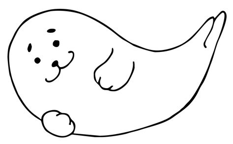 Download free HD stock image of Seal Drawing Seal Drawing, Harp Seal, Line Art Images, Tracing Paper, Line Drawings, Free Illustration, Free Illustrations, Harp, Learn To Draw