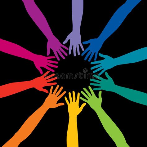 Rainbow hands. A set of hands that form a circle in a rainbow of colors , #AD, #set, #hands, #Rainbow, #form, #colors #ad Volunteer Recruitment, Inkscape Tutorials, Peace Poster, Youth Worker, Hand Clipart, Volunteer Opportunities, Youth Ministry, Travel Fun, Vector Art