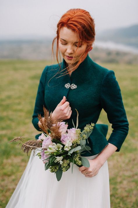 Green wedding dresses