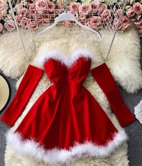 Santa Dress Women, Night Dresses Party, Santacon Outfit, Classy Graduation Dress, Santa Outfit For Women, Night Dress Party, Dresses Party Night, Party Night Dress, Elegant Dress Black