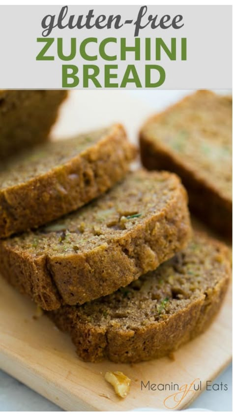 Gluten Free Zucchini Bread Gluten Free Zucchini Recipes, Gluten Free Zucchini Muffins, Pumpkin Zucchini Bread, Best Casserole Recipes, Best Casserole, Gluten Free Zucchini Bread, Zucchini Bread Healthy, Summer Zucchini, Zucchini Bread Recipe