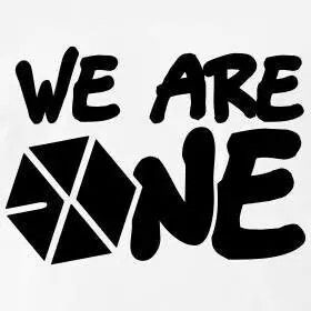 No EXO-K or EXO-M    WE ARE ONE !!!!!!! Exo We Are One, Baekhyun Selca, Exo Cartoon, Font Sticker, Exo Logo, Exo Music, Boat Drawing, Exo Songs, Exo Wallpaper