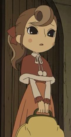 Flora- Diabolical Box Professor Layton Curious Village, Flora Reinhold, Professor Layton, Comic Panels, Gaming, Fan Art, Anime, Clothes, Kawaii