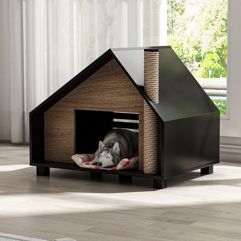 Dog House Outdoor, Cat House Outdoor, Modern Dog Houses, Indoor Dog House, Wooden Cat House, Cat Houses Indoor, Wooden Dog House, Outdoor Dog House, Outdoor Cat House