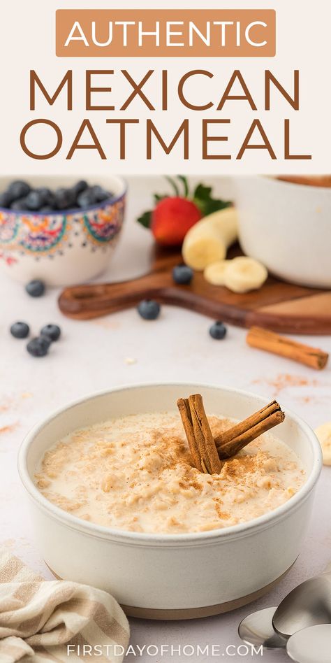 Mexican Oatmeal, Avena Recipe, Breakfast Oatmeal Recipes, Cinnamon Oatmeal, Lost 100 Pounds, Healthy Food Facts, Oatmeal Recipe, Best Oatmeal, Oatmeal Breakfast