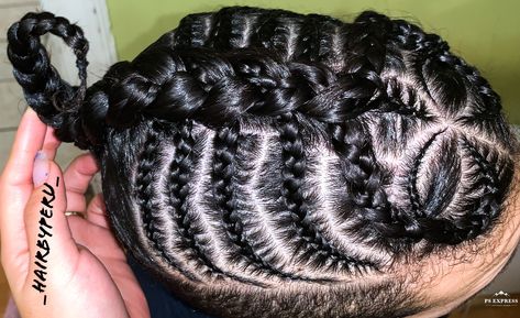 Scorpion Freestyle Scorpion Hairstyle, Creative Cornrows, Corn Roll Hair Styles, Male Braids, Man Braids, Business Hair, Job Goals, Braid Styles For Men, Scalp Braids