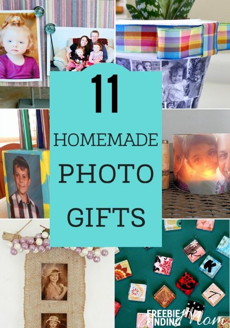 Do you need easy, thoughtful handmade gift ideas for family and friends? These 11 homemade photo gifts will provide the inspiration you need to craft one of a kind, memorable gifts that will be cherished for years. They make great homemade Christmas gifts, birthday presents, Mother’s Day gifts, Father’s Day gifts, Grandparents Day gifts, and Valentine’s and anniversary gifts. Gift Ideas For Family, Handmade Gift Ideas, Grandparents Day Gifts, Diy Gifts For Kids, Easy Diy Gifts, Homemade Christmas Gifts, Photo Craft, Crafts For Teens, Homemade Christmas