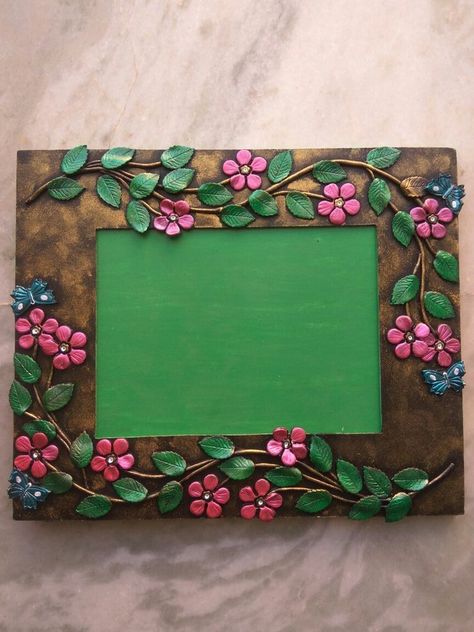 Shilpkar Art Craft Ideas, Shilpkar Clay Art, Fevicryl Mouldit Art Ideas, Fevicryl Mouldit Clay Art, Lippan Art Photo Frame, Mould It Fevicryl Ideas, Fevicryl Mouldit Ideas, Mouldit Art Ideas, Mouldit Art