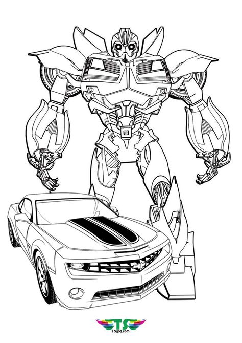 Bumble Bee Transformer Coloring Page For Kids Transformers Coloring Pages, Transformers Drawing, Avengers Coloring Pages, Superhero Coloring Pages, Avengers Coloring, Bumblebee Transformers, Bee Coloring Pages, Superhero Coloring, Boy Coloring