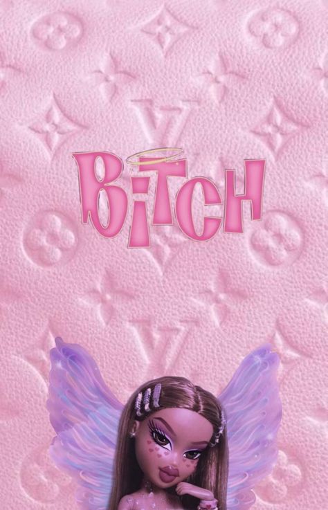 Bratz Aesthetic Wallpaper, Wallpaper Iphone Girl, Bratz Aesthetic, Powerpuff Girls Wallpaper, Girl Iphone Wallpaper, Pink Wallpaper Girly, Bad Girl Wallpaper, Pink Tumblr Aesthetic, Wallpaper Girly