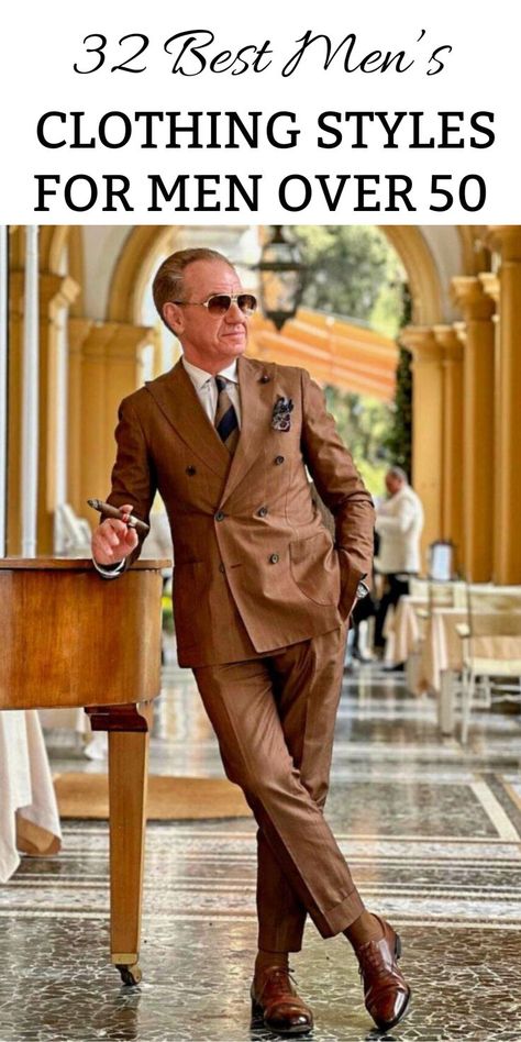 32 Best Men’s Clothing Styles For Men Over 50 Older Male Fashion, Fashion Men Over 50, Mens Outfits Over 50, Coleman Domingo Style, Older Men’s Fashion, Men Over 50 Fashion, Old Men Fashion, Mens Professional Fashion, Southern Gentleman Style