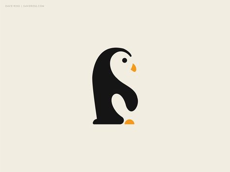 Some say penguins are the most human-like of all birds. Check out some of the best penguin logo design ideas to inspire your creative projects! Elegant Logotype, Penguin Graphic, Penguin Images, Penguin Tattoo, Penguin Cartoon, Penguin Logo, Penguin Craft, Typeface Logo, Penguin Love