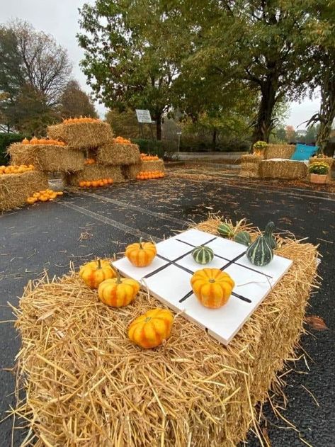 Halloween Festival Booth Ideas, Nursing Home Fall Festival, Church Fall Festival Ideas Harvest Party, Fall Festival Entrance, Neighborhood Fall Festival Ideas, Christian Fall Festival Ideas, Fall Festival Games For Church, Fall Festival Food, Fall Festival Booth