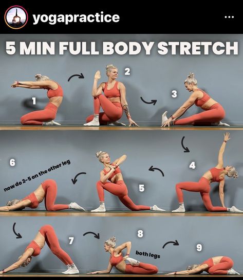 Best Stretching Exercises, Full Body Stretching Routine, 20 Minute Yoga, Full Body Stretch, Yoga Poses Advanced, My Motivation, Body Stretch, Body Stretches, Daily Exercise Routines