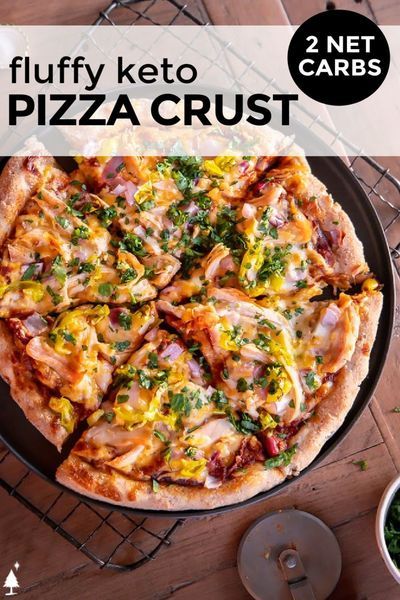 *NEW* It�s crusty, bready, and it can support all those toppings without crumbling in your hands. This fluffy keto pizza crust is my #1 favorite! #lowcarbpizzacrust #ketopizzacrust Keto Pizza Crust Recipe, Low Carb Pizza Crust, Keto Pizza Crust, Low Sugar Dinners, Fathead Pizza, Keto Carbs, Boiled Egg Diet Plan, Keto Pizza, Pizza Crust Recipe