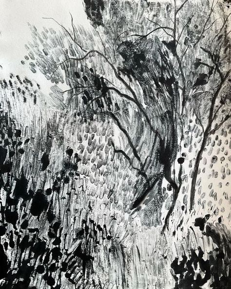 Julie Avisar on Instagram: "Landscape no.06 Monotype Started this one off with some copy paper lines and then printed on top of them. • • • #additivemonotype #monotype #printmaking #monotypeprint #printmakingprocess #monotypes #drawings #landscape #landscapeprint #drawingartist #markmaking #contemporarydrawing #drawing_expression #drawingart #draw #workonpaper #artofdrawing #womenwhodraw #israeli_artists #drawingmatters #powerofnature #drawingismagic" Royal Drawing, Color Pencil Illustration, Traditional Paint, Travel Sketches, Drawing Expressions, Plant Painting, English Artists, Landscape Drawings, Urban Sketching