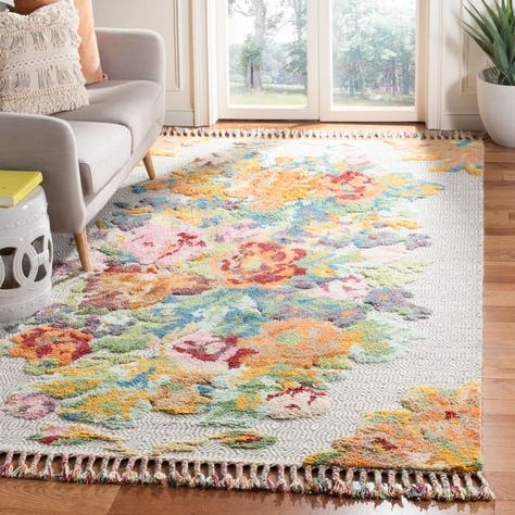 Bed Bath & Beyond | The Best Deals Online: Furniture, Bedding, Rugs, Kitchen Essentials & More Texture Layers, Light Grey Rug, Well Traveled, Interior Accents, Orange Light, Rug Direct, Orange Area Rug, Floral Area Rugs, Natural Shades