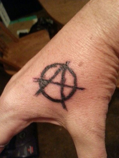 Anarchist Tattoo, Punk Tattoo Ideas, Anarchy Tattoo, Freedom Tattoo, Punk Tattoos, Middle Finger Tattoos, Stick Tattoo, Freedom Tattoos, Punk Tattoo